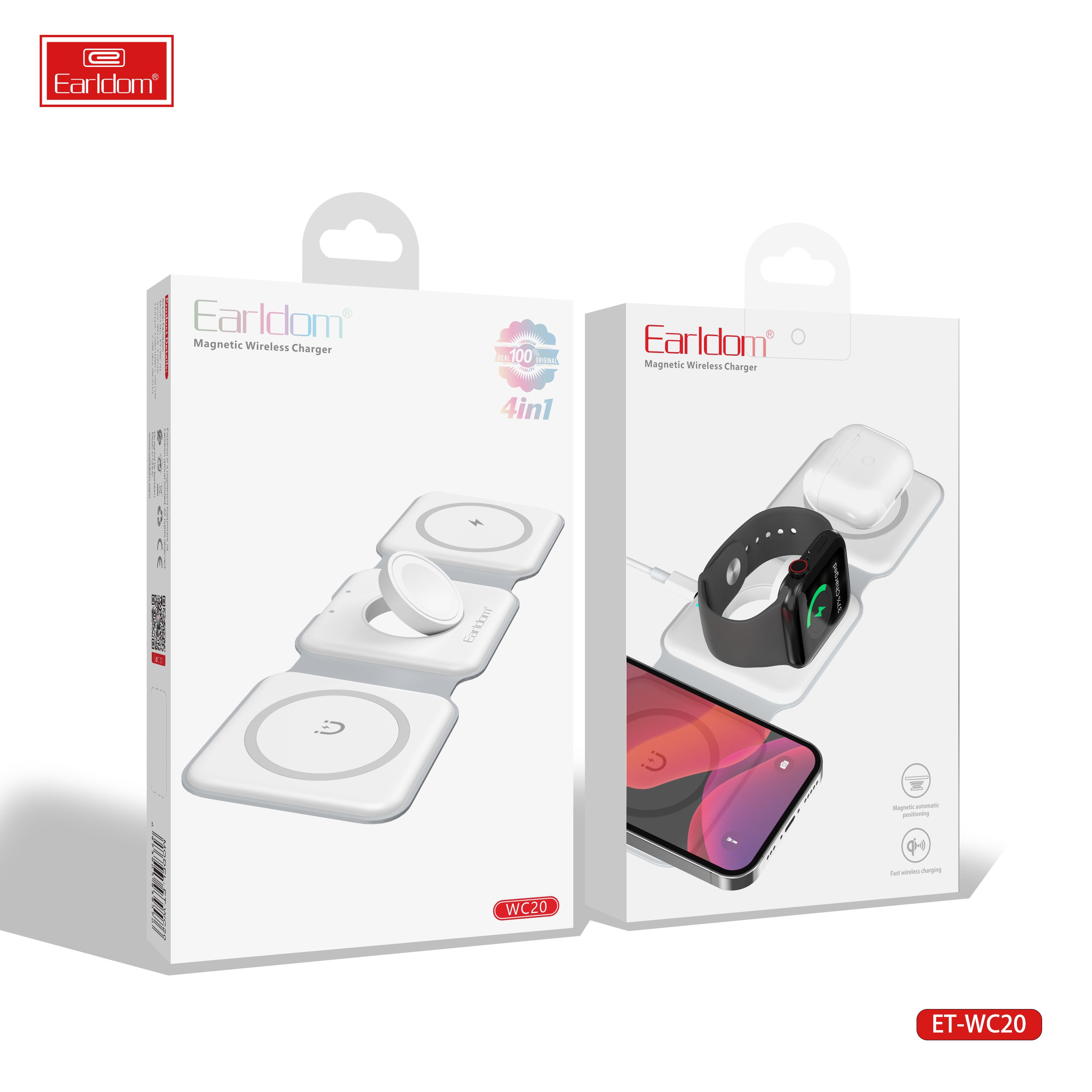 Eardlom Magnetic Wireless Charger - Eardlom Magnetic Wireless Charger -